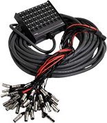 Mangueras y cajas de escenario