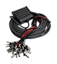 Mangueras y cajas de escenario